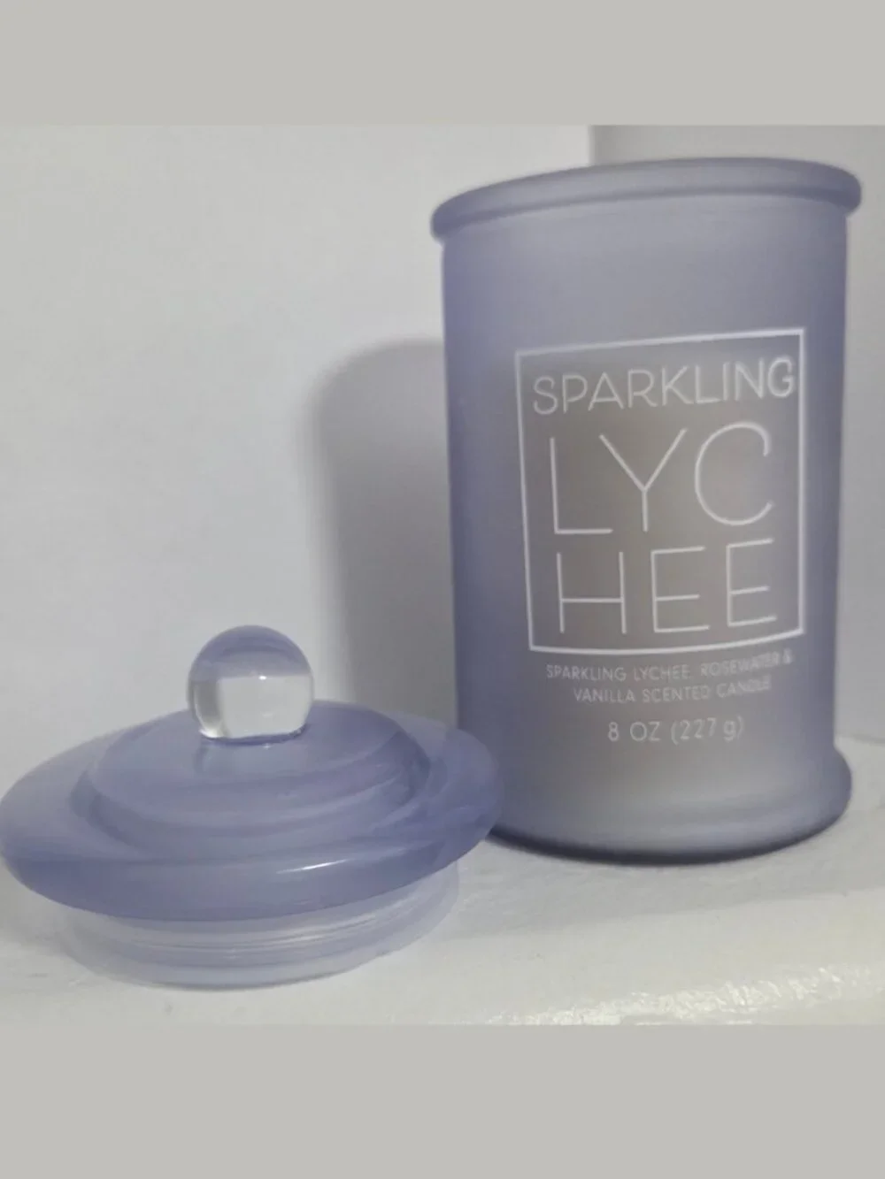 Sparkling Lychee Scented Candle • Fresh & Elegant • 8 oz